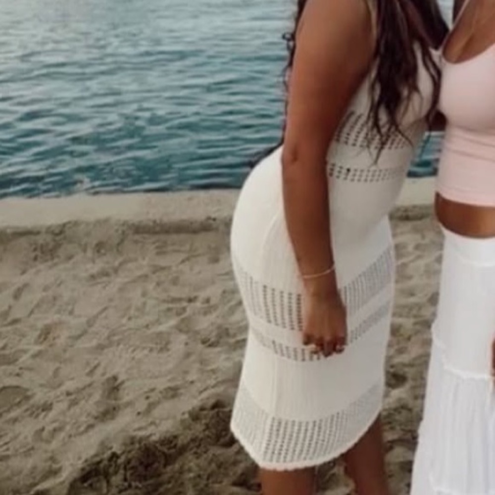 Crochet Midi Dress